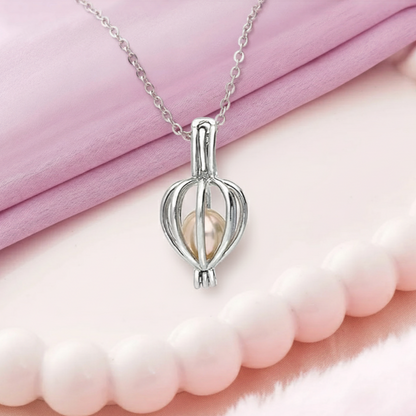 Pearl Love Pendant Necklace