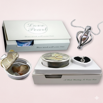 Pearl Love Pendant Necklace